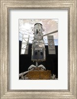 The Hubble Space Telescope is Released from the Cargo Bay of Space Shuttle Atlantis Fine Art Print