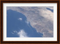 Part of Southern California as seen from Space Fine Art Print