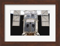 A Portion of the Hubble Space Telescope Locked down in the Cargo Bay of Space Shuttle Atlantis Fine Art Print
