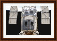 A Portion of the Hubble Space Telescope Locked down in the Cargo Bay of Space Shuttle Atlantis Fine Art Print