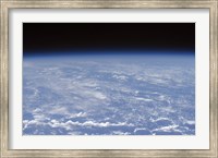 An Oblique Horizon view of the Earth's Atmosphere Fine Art Print