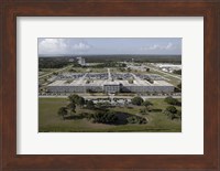 Aerial view of Kennedy Space Center Fine Art Print