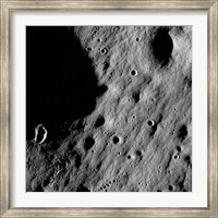 Cratered Regions near the Moon's Mare Nubium Region Fine Art Print
