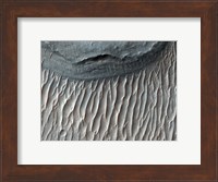 Ius Chasma, a Large Canyon on Mars in the Western region of Valles Marineris Fine Art Print