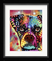 Boxer Cubism Fine Art Print