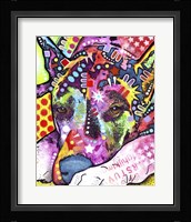 Lying Dane Fine Art Print