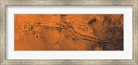 Valles Marineris, the Great Canyon of Mars Fine Art Print