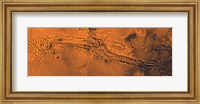 Valles Marineris, the Great Canyon of Mars Fine Art Print