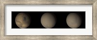 The 2001 Great Dust Storms on Mars Fine Art Print