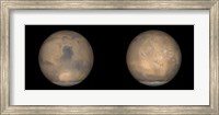 Global Views of Mars in late Northern Summer Fine Art Print