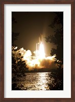Space Shuttle Endeavour Liftoff Fine Art Print
