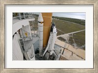 Space Shuttle Atlantis on the Launch Pad Fine Art Print