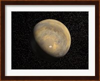 Global view of Mars Fine Art Print