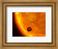 A Jupiter-Sized Planet Passing in Front of its Parent Star Fine Art Print
