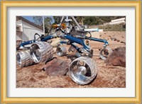 Scarecrow, a Mobility-Testing Model for Mars Science Laboratory Fine Art Print