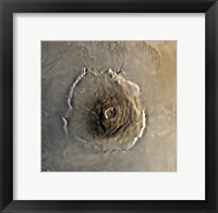 The Largest Known Volcano in the Solar System, Olympus Mons Fine Art Print