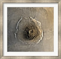 The Largest Known Volcano in the Solar System, Olympus Mons Fine Art Print