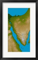 The Sinai Peninsula Fine Art Print