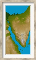 The Sinai Peninsula Fine Art Print