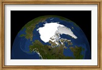 Arctic Sea Ice in 2005 Fine Art Print