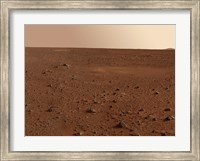The Rocky Surface of Mars Fine Art Print