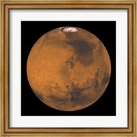 Global Color View of Mars Fine Art Print