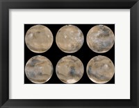 A Mid-Northern Summer/Southern Winter on Mars Fine Art Print