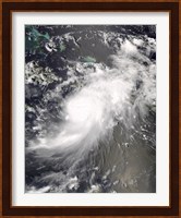 Hurricane Gustav Over Hispaniola Fine Art Print