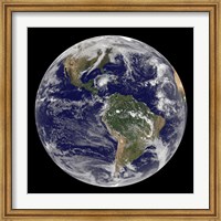 Full Earth Showing Hurricane Paloma Fine Art Print