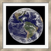 Full Earth Showing Hurricane Paloma Fine Art Print
