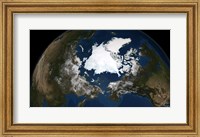 Arctic sea ice Fine Art Print
