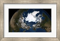 Arctic sea ice Fine Art Print