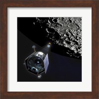 The Lunar CRater Observation and Sensing Satellite (LCROSS) Fine Art Print