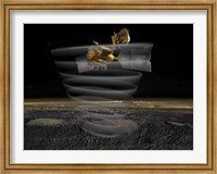 Mars Reconnaissance Orbiter's Radar at Work Fine Art Print