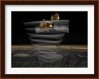 Mars Reconnaissance Orbiter's Radar at Work Fine Art Print