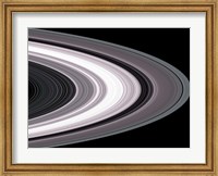 Small Particles in Saturn's Rings Fine Art Print