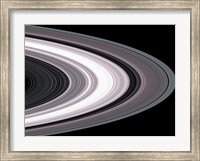Small Particles in Saturn's Rings Fine Art Print