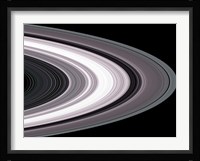 Small Particles in Saturn's Rings Fine Art Print