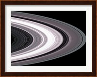 Small Particles in Saturn's Rings Fine Art Print