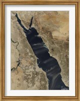 Dust Plumes Over the Red Sea Fine Art Print