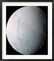 Saturn's Moon Enceladus Fine Art Print