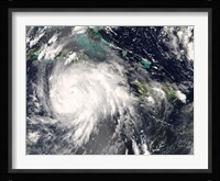 Hurricane Gustav over Jamaica Fine Art Print