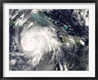 Hurricane Gustav over Jamaica Fine Art Print