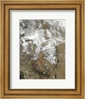 The high peaks of the Rocky Mountains covered with snow Fine Art Print