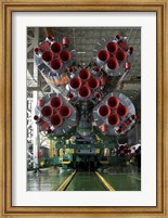 The Boosters of the Soyuz TMA-14 Spacecraft Fine Art Print