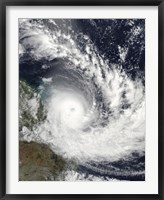 Tropical Cyclone Hamish over Australia Fine Art Print