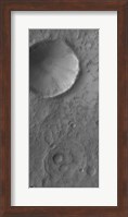 An Impact Crater on Mars Fine Art Print