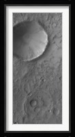 An Impact Crater on Mars Fine Art Print