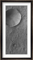 An Impact Crater on Mars Fine Art Print