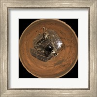 Mars Exploration Rover on the Surface of Mars Fine Art Print